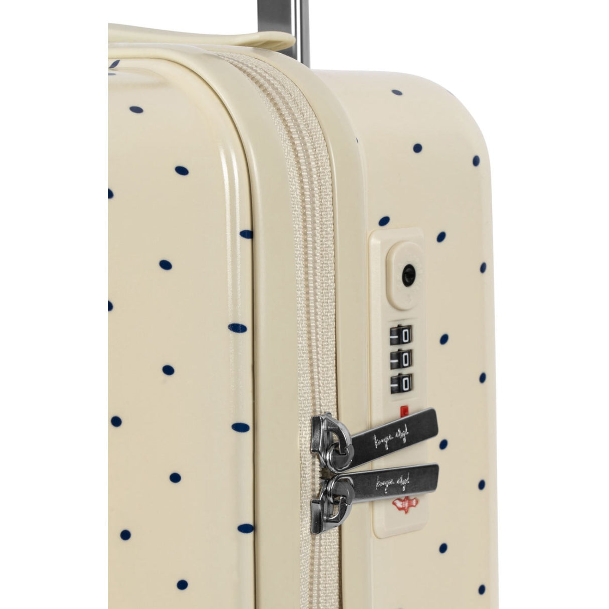 Konges Sløjd Navy Dot Travel Kuffert