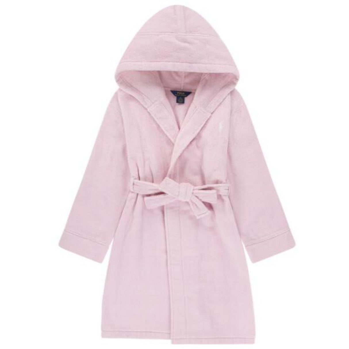 Polo Ralph Lauren Hint Of Pink Hooded Plys Terry Bathrob