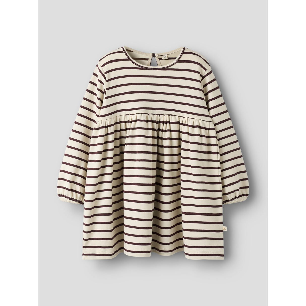 Lil'Atelier Turtledove Catawba Grape Nmflimia Ls Loose Kjole Lil