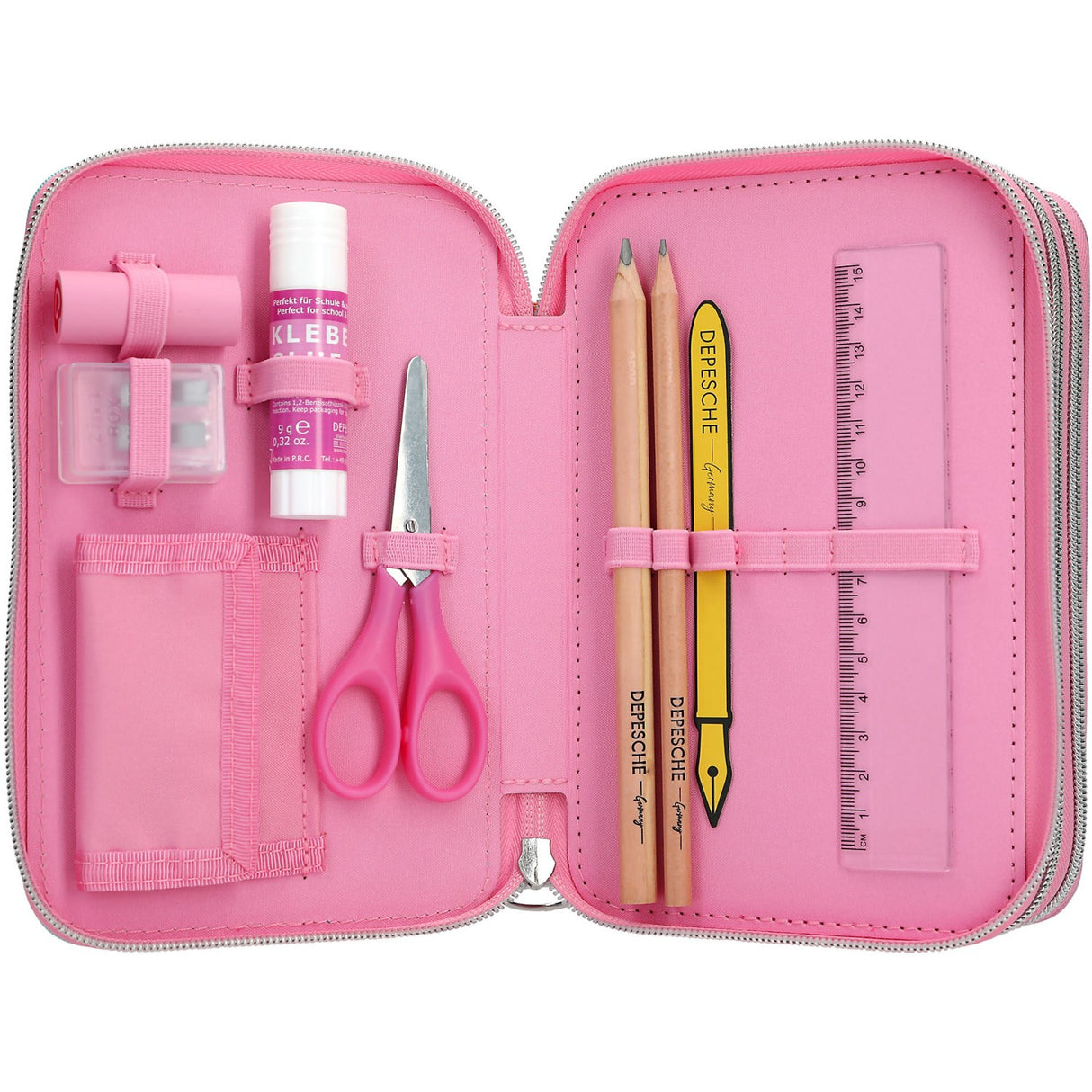 TOPModel Music Triple Pencil Case