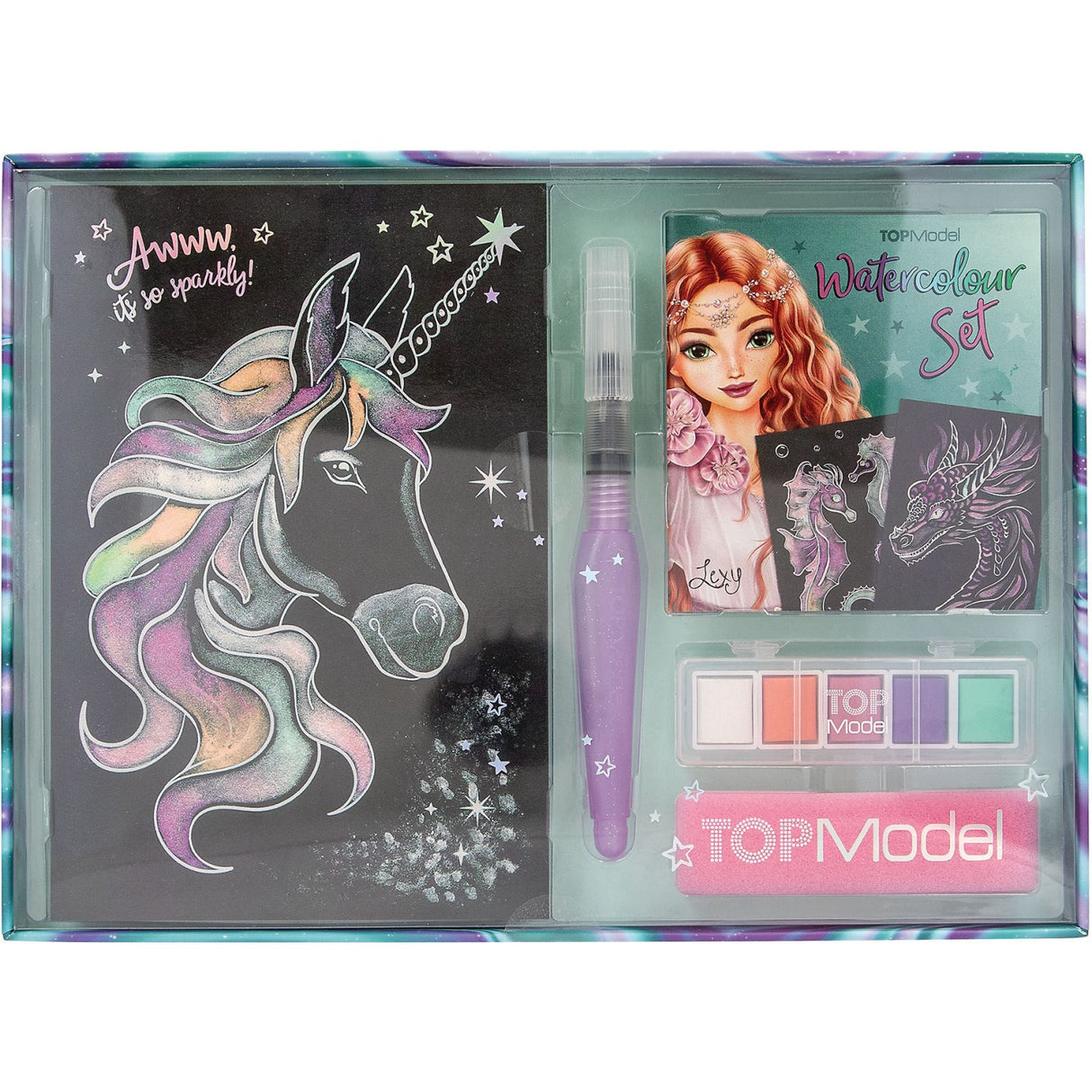 TOPModel Metallic Vandfarve Sæt