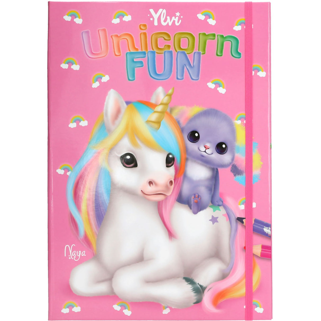 Ylvi Unicorn Fun Colouring Bog