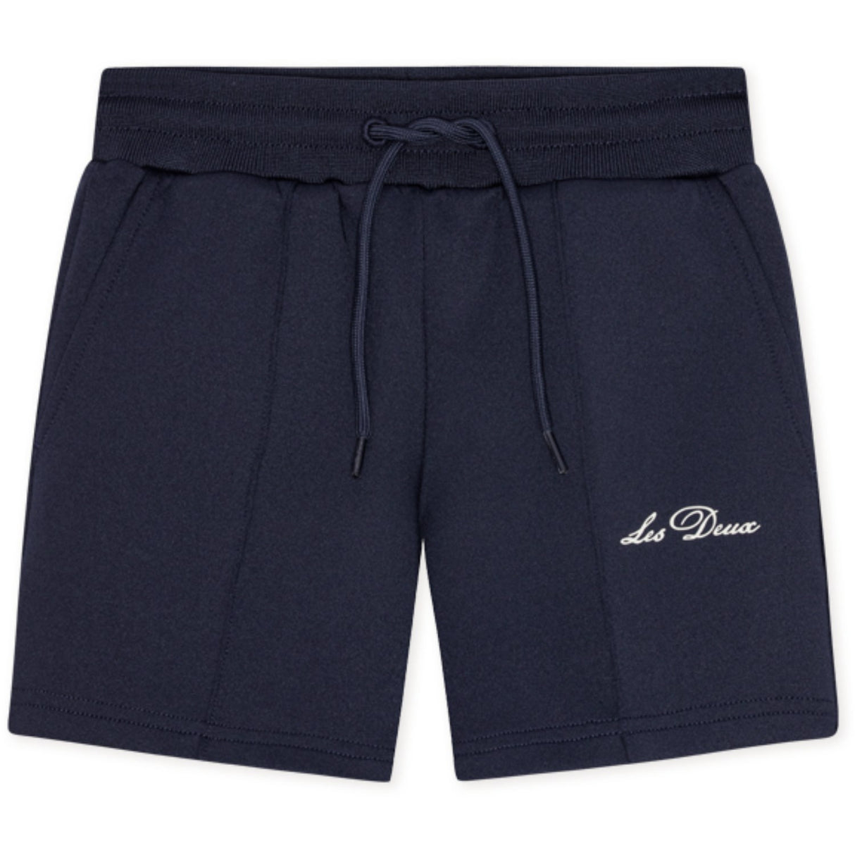 Les Deux Kids Dark Navy Ballier Crew Track Shorts