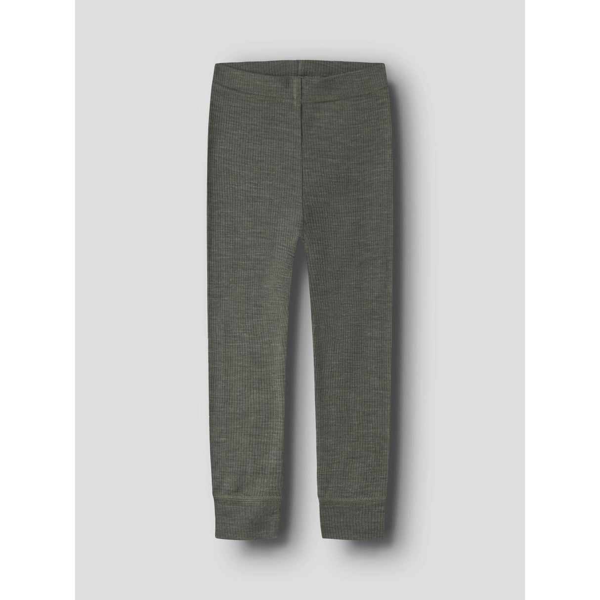 Name It Mulled Basil Nmnwax Uld Rib Leggings Noos