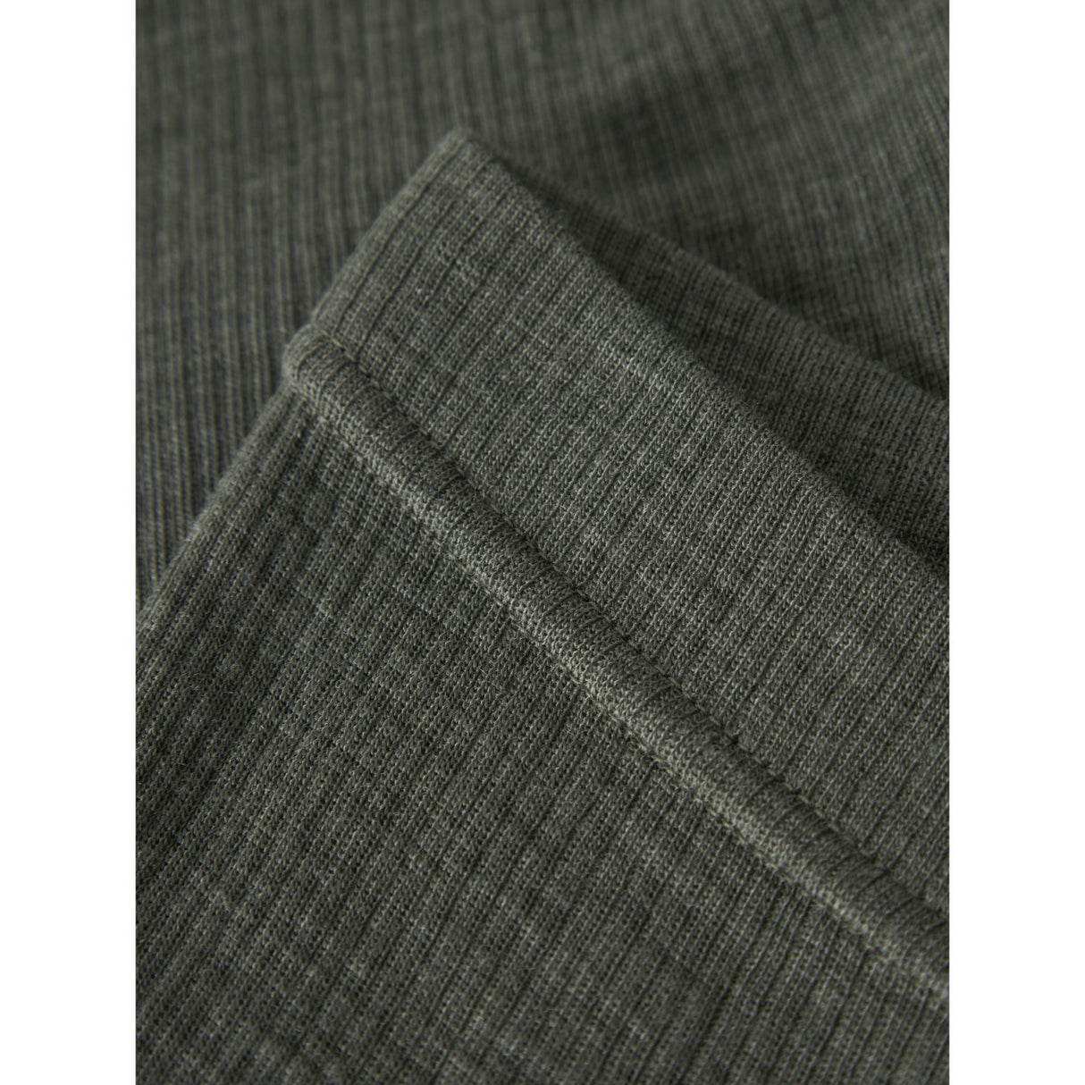 Name It Mulled Basil Nmnwax Uld Rib Leggings Noos
