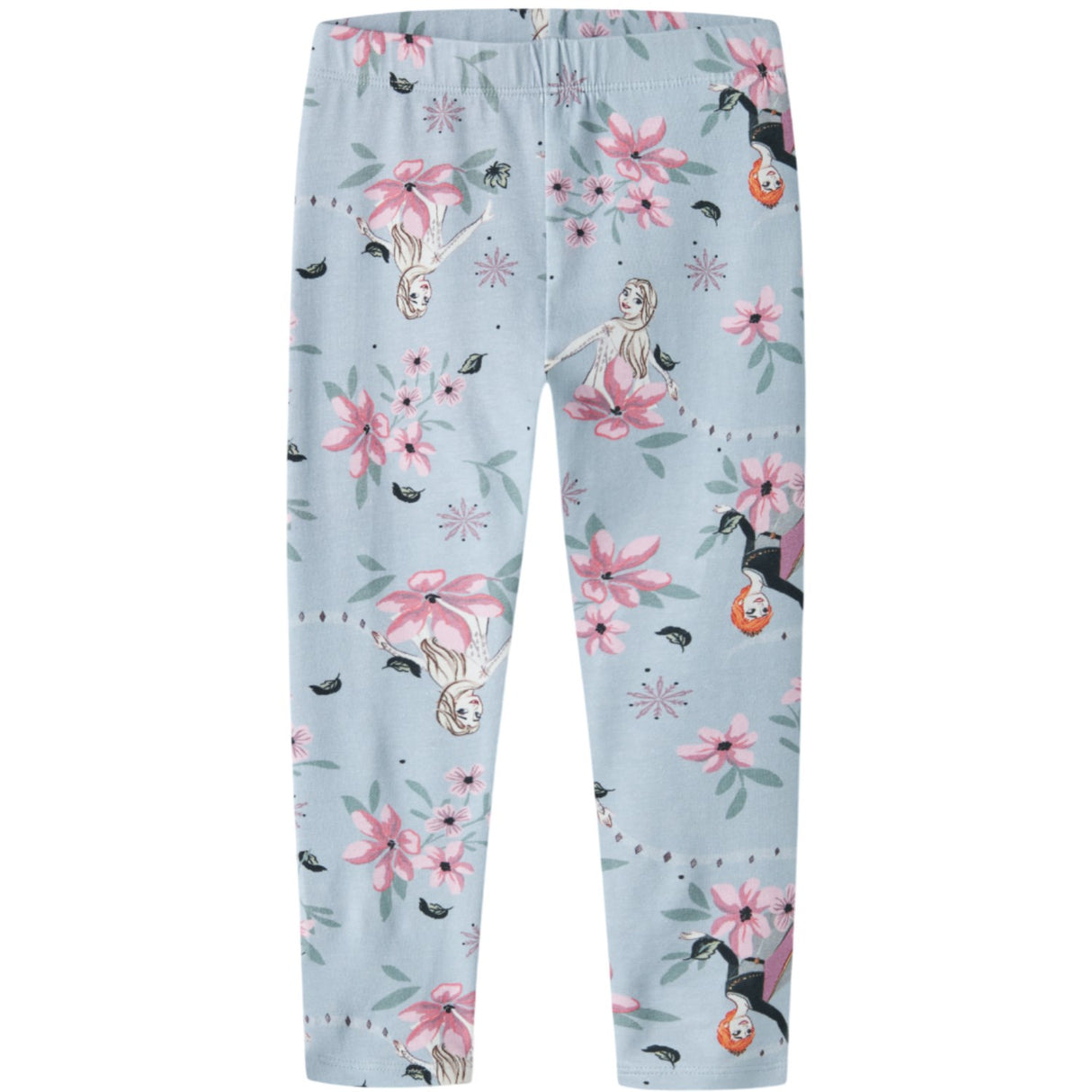 Name It Subdued Blue Nmfjalinda Frozen Leggings Wdi