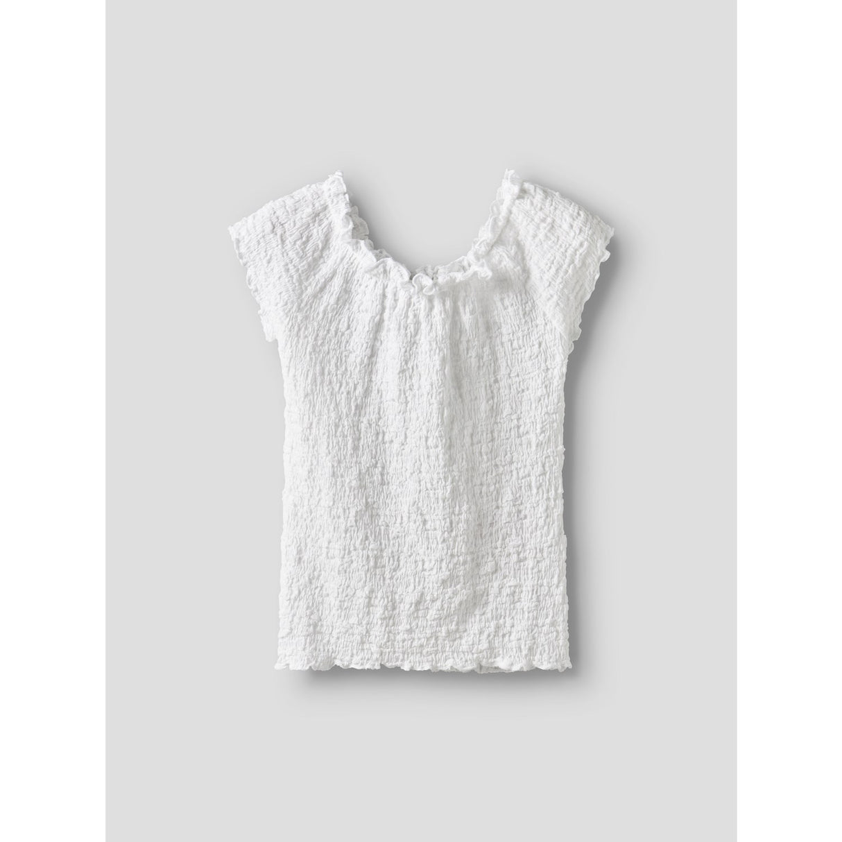 Name It Bright White Nkfhalisse Ss Top Noos