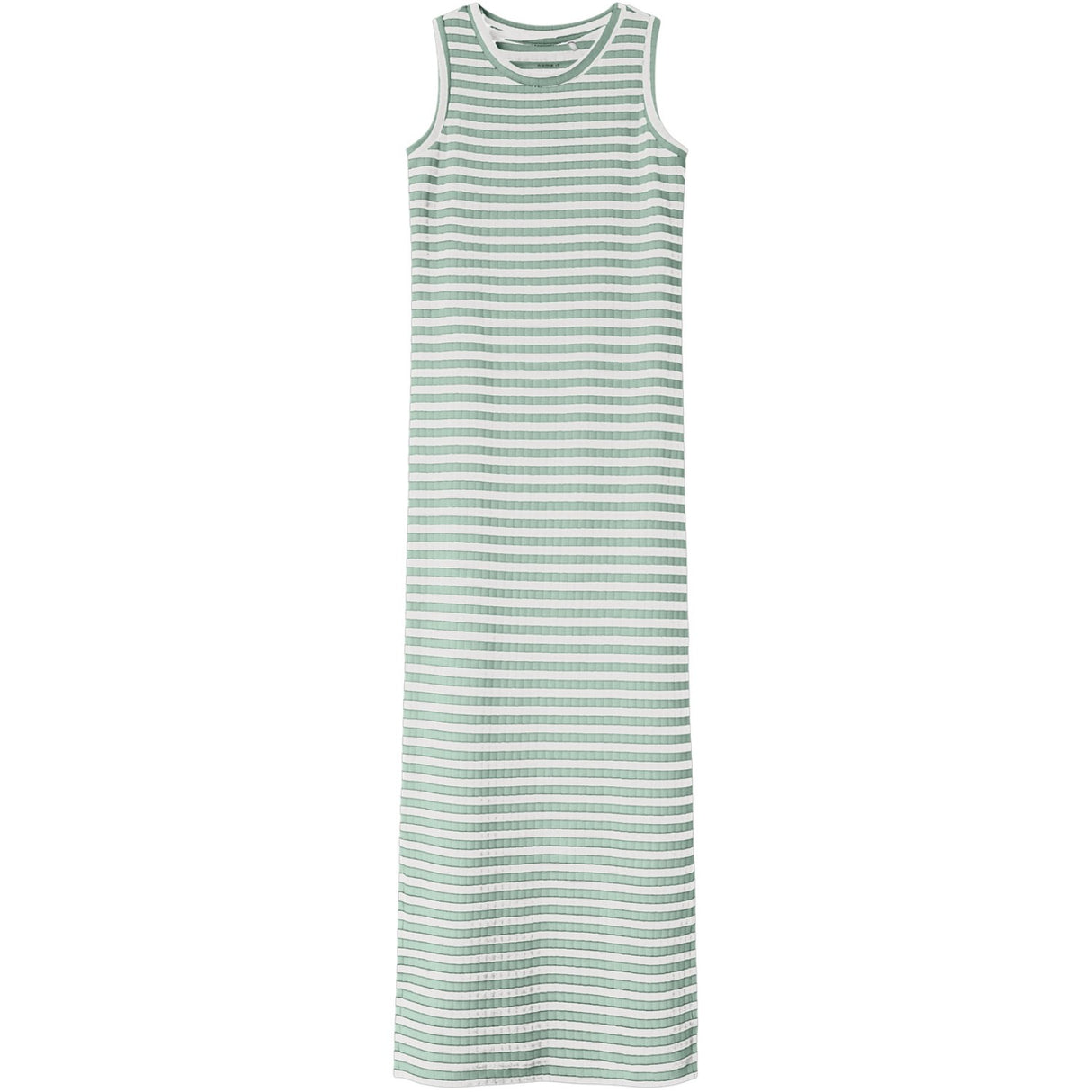 Name It Aqua Foam W. Cloud Dancer Nkfsuraja Xsl Sl Maxi Kjole Noos