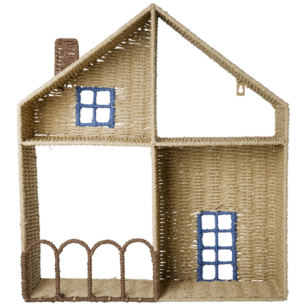 Rice Paper Rope Hylde In House Shape Med Blue Details