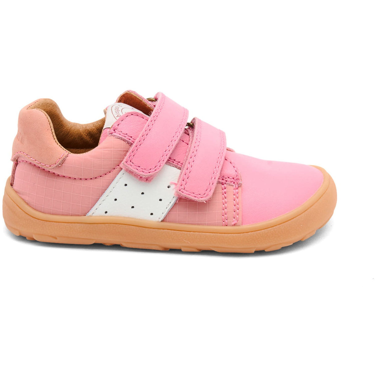 Bisgaard Pink Barefoot Ricco Velcro Sko