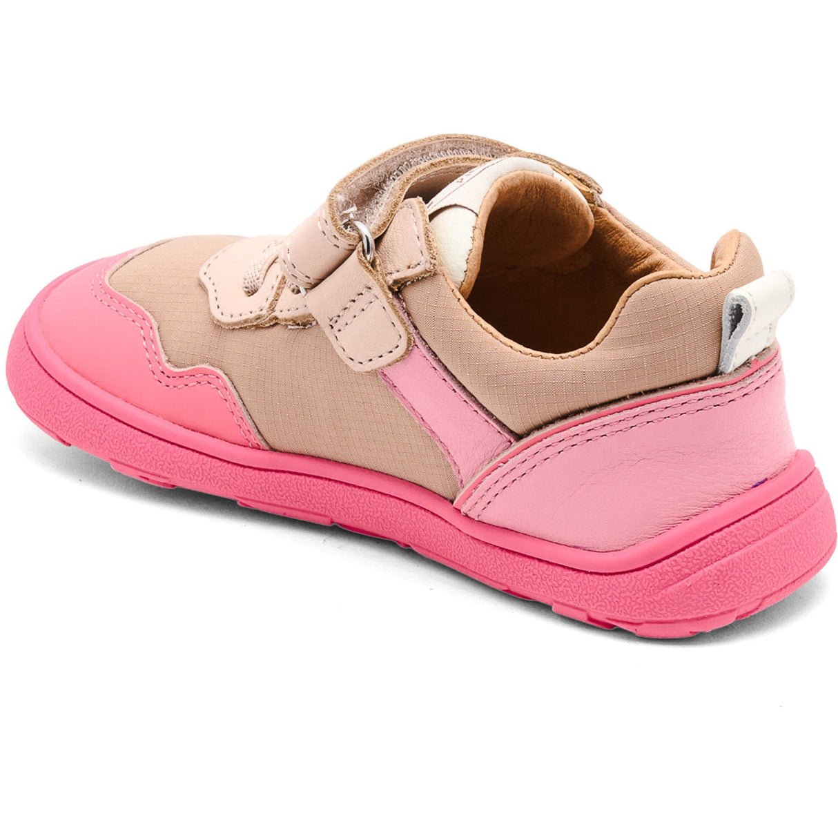 Bisgaard Pink Barefoot Baloo Velcro Sko