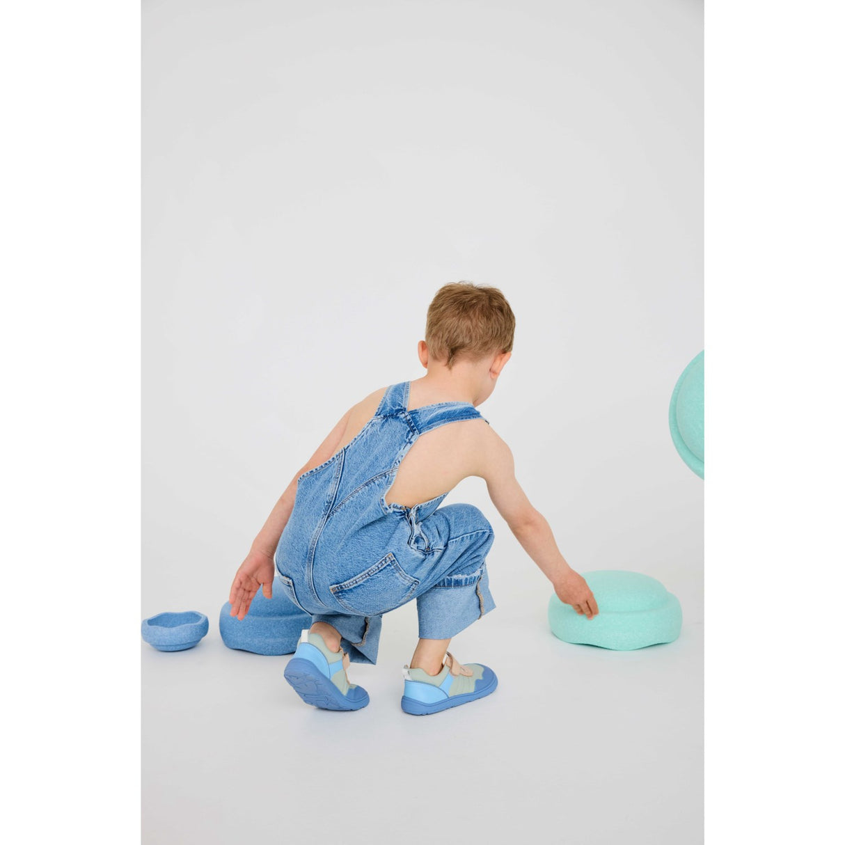 Bisgaard Sky Barefoot Baloo Velcro Sko