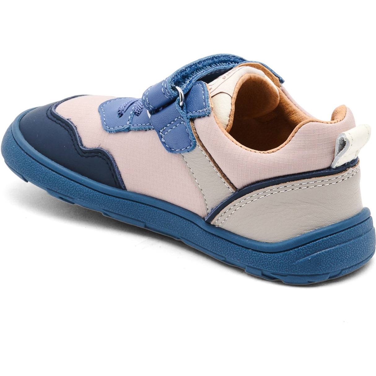 Bisgaard Navy Barefoot Baloo Velcro Sko