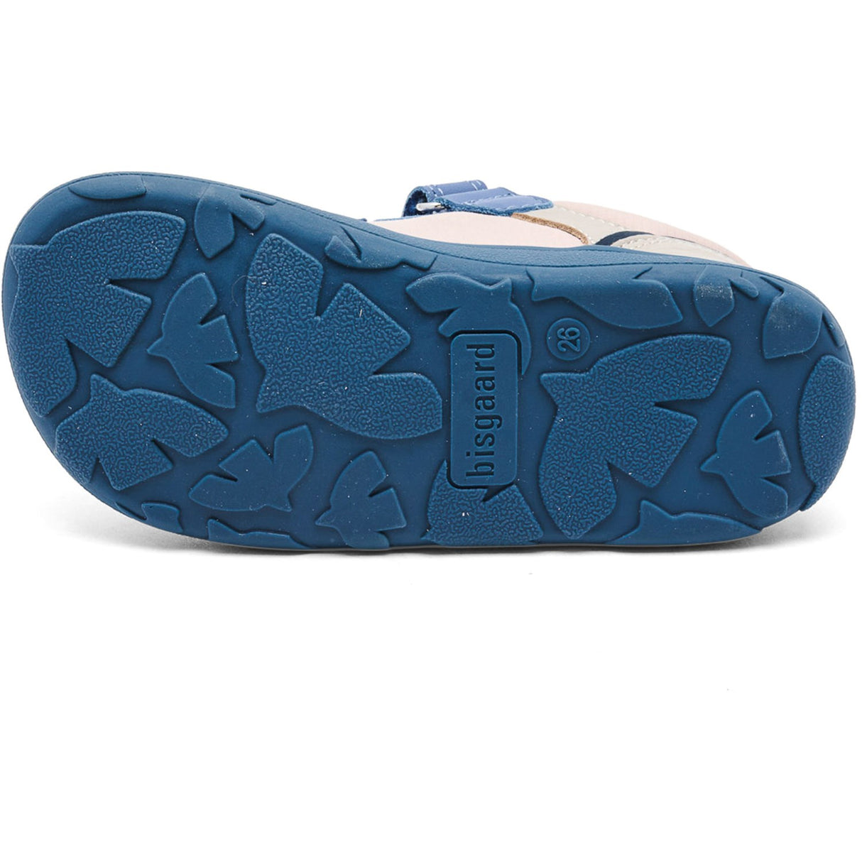 Bisgaard Navy Barefoot Baloo Velcro Sko