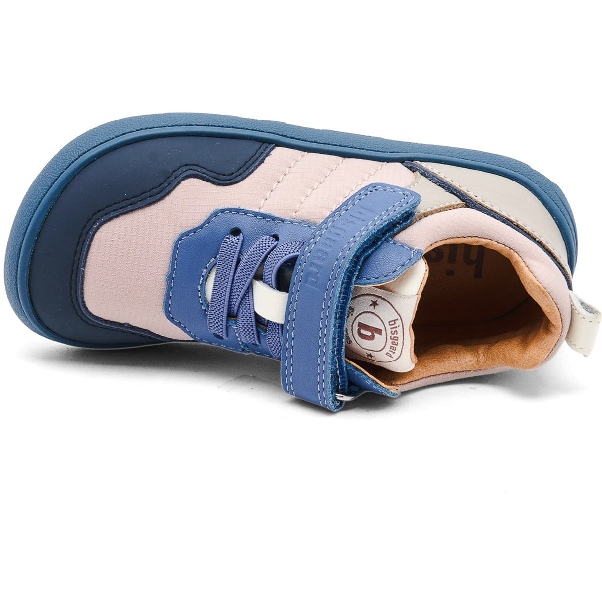 Bisgaard Navy Barefoot Baloo Velcro Sko