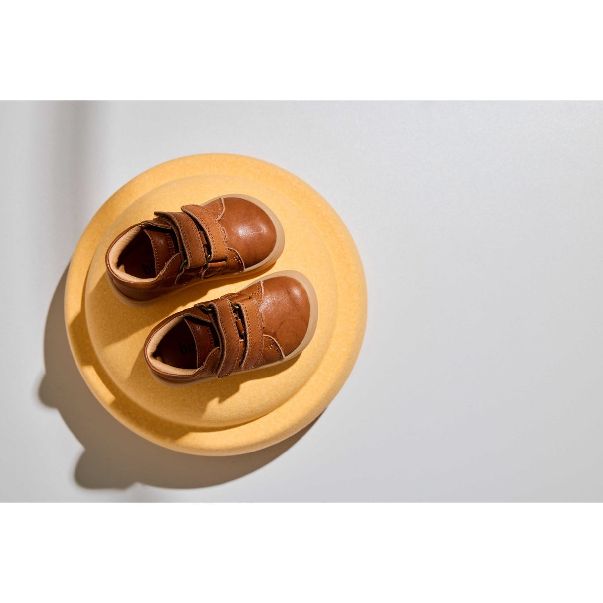 Bisgaard Cognac Barefoot Dex First Step Sko