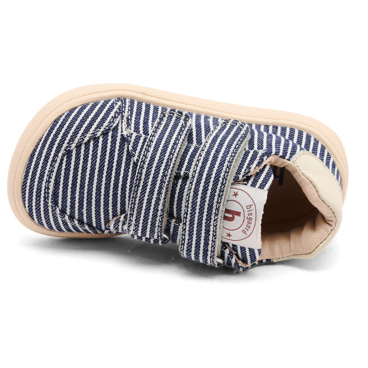 Bisgaard Navy Barefoot Skipper First Step Sko