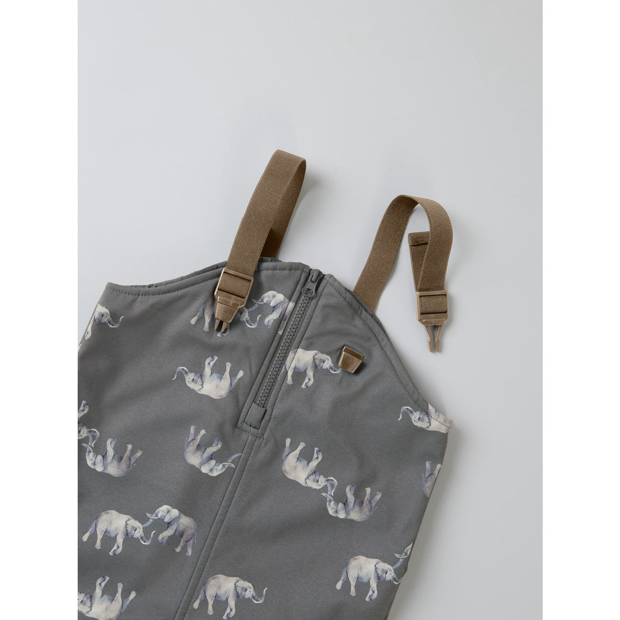 Name It Quiet Shade Elephant Nmmalfa08 Softshell Smækbukser AOP Fo