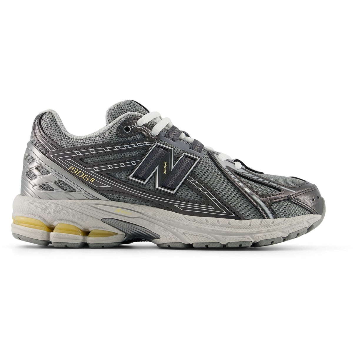 New Balance Sneakers Dark Silver Metallic 1906 Kids Lace