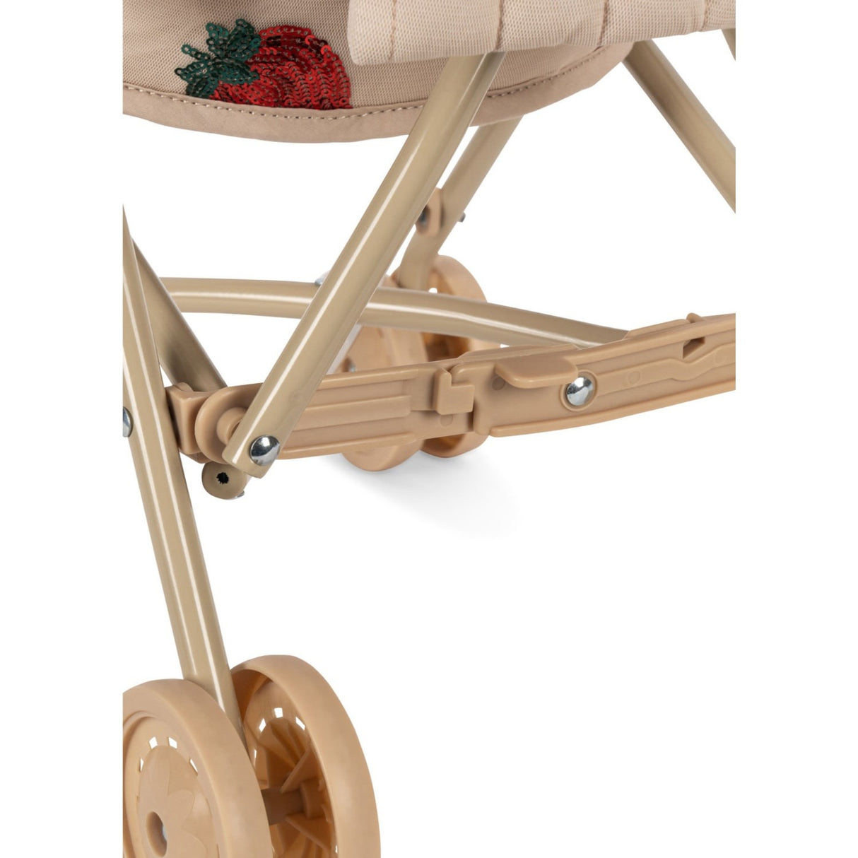 Konges Sløjd Strawberry Tyl Dukke Stroller