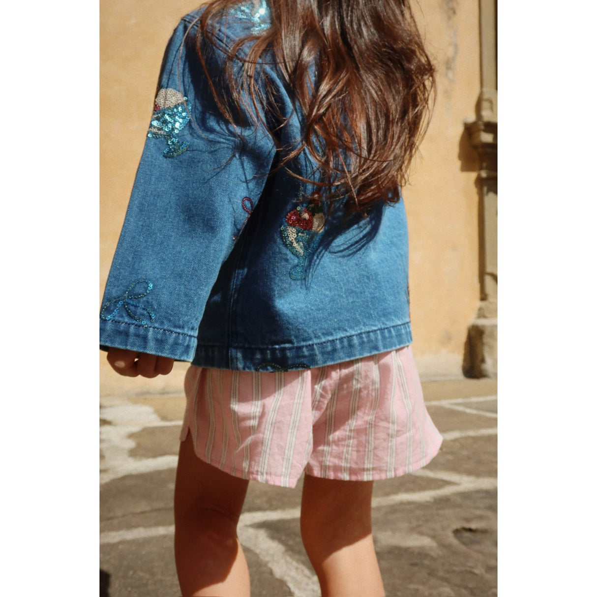 Konges Sløjd Gelato Magot Paliet Denim Jakke Gots