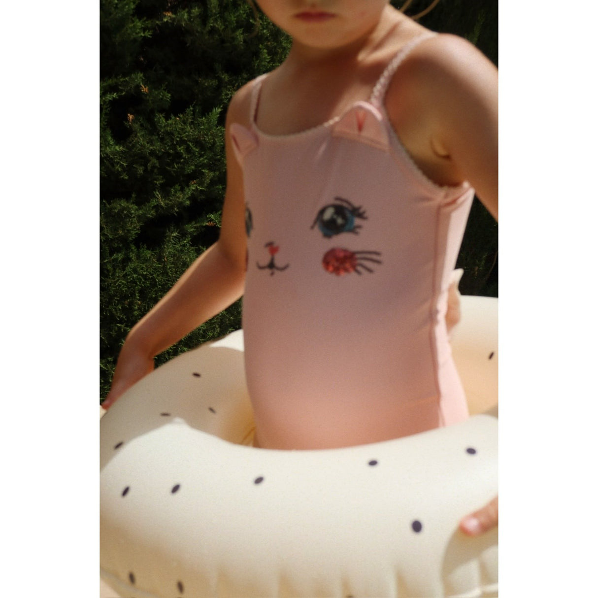 Konges Sløjd Powder Pink Kitty Badedragt Grs