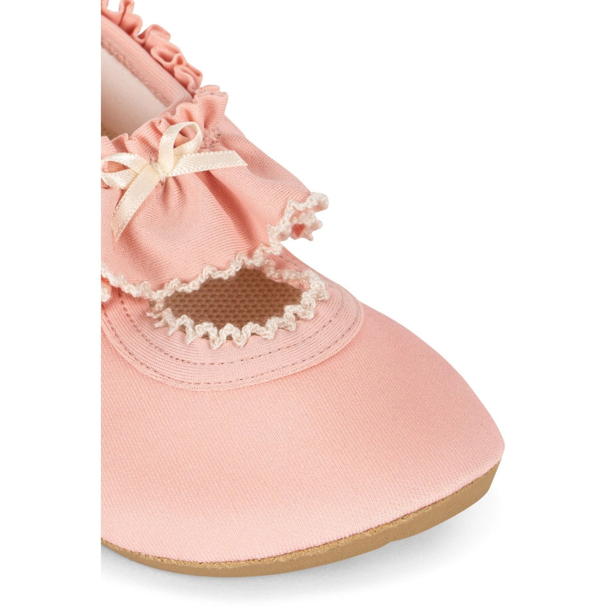 Konges Sløjd Powder Pink Kitty Flæse Badesko