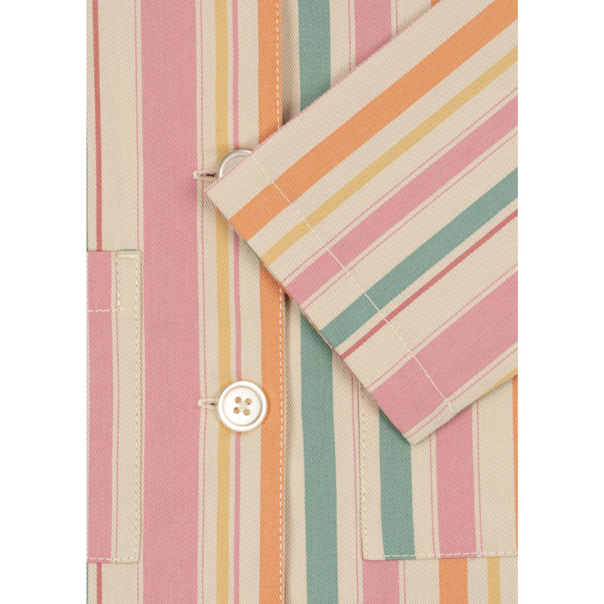 Konges Sløjd Miami Stripe Frankie Skjorte Jakke Gots