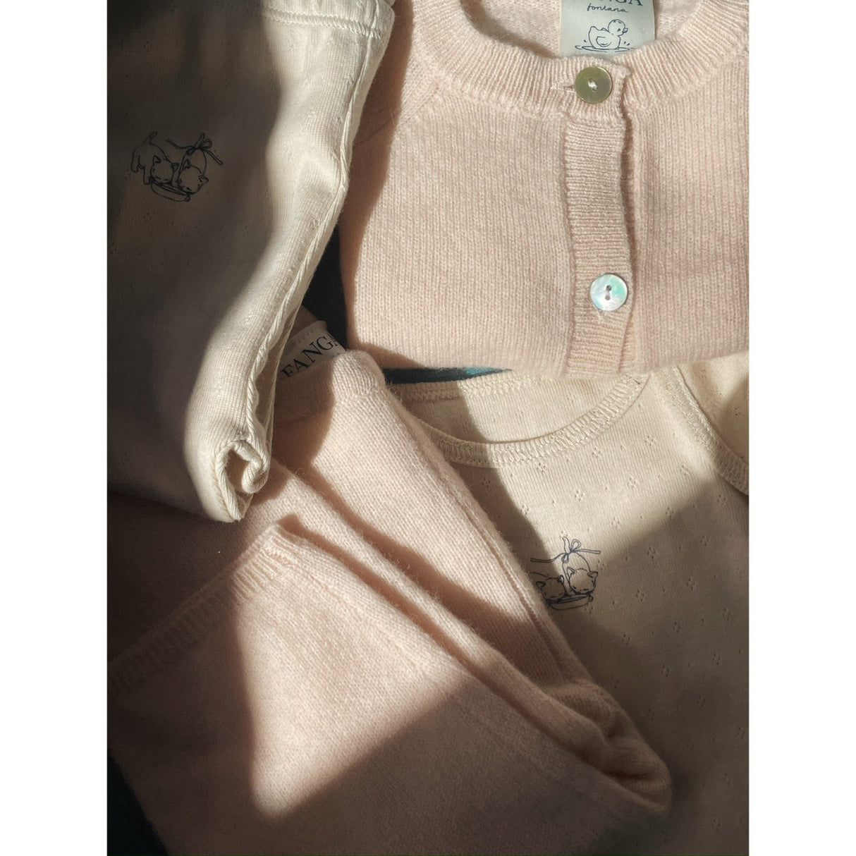 Konges Sløjd Creole Pink Fanga Fontana Savora Due Cardigan