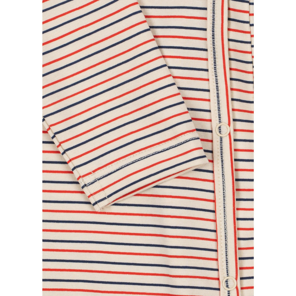 Konges Sløjd Stripe Tricolore Petit Basic Newborn Heldragt Gots