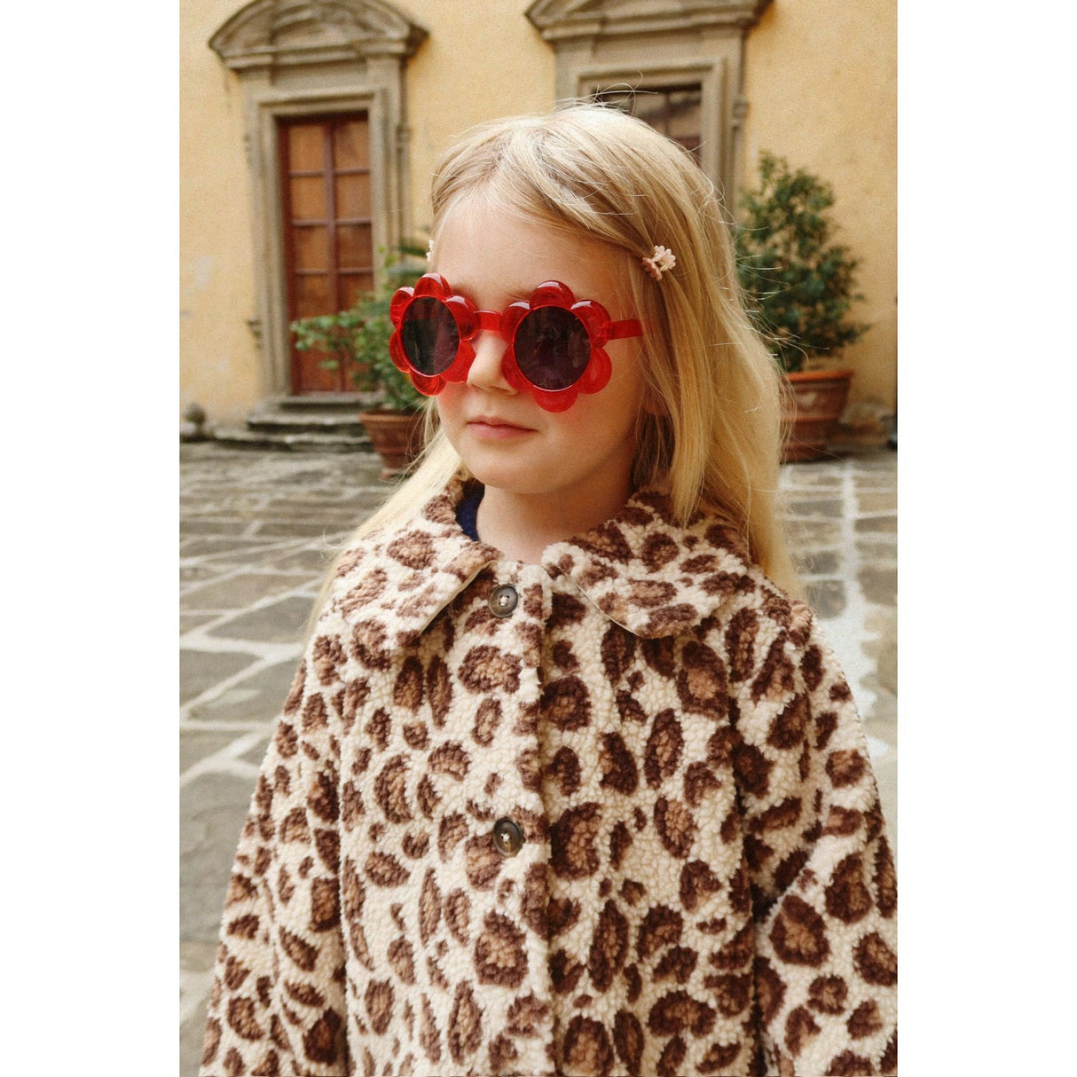 Konges Sløjd Red Solbriller Junior Flower