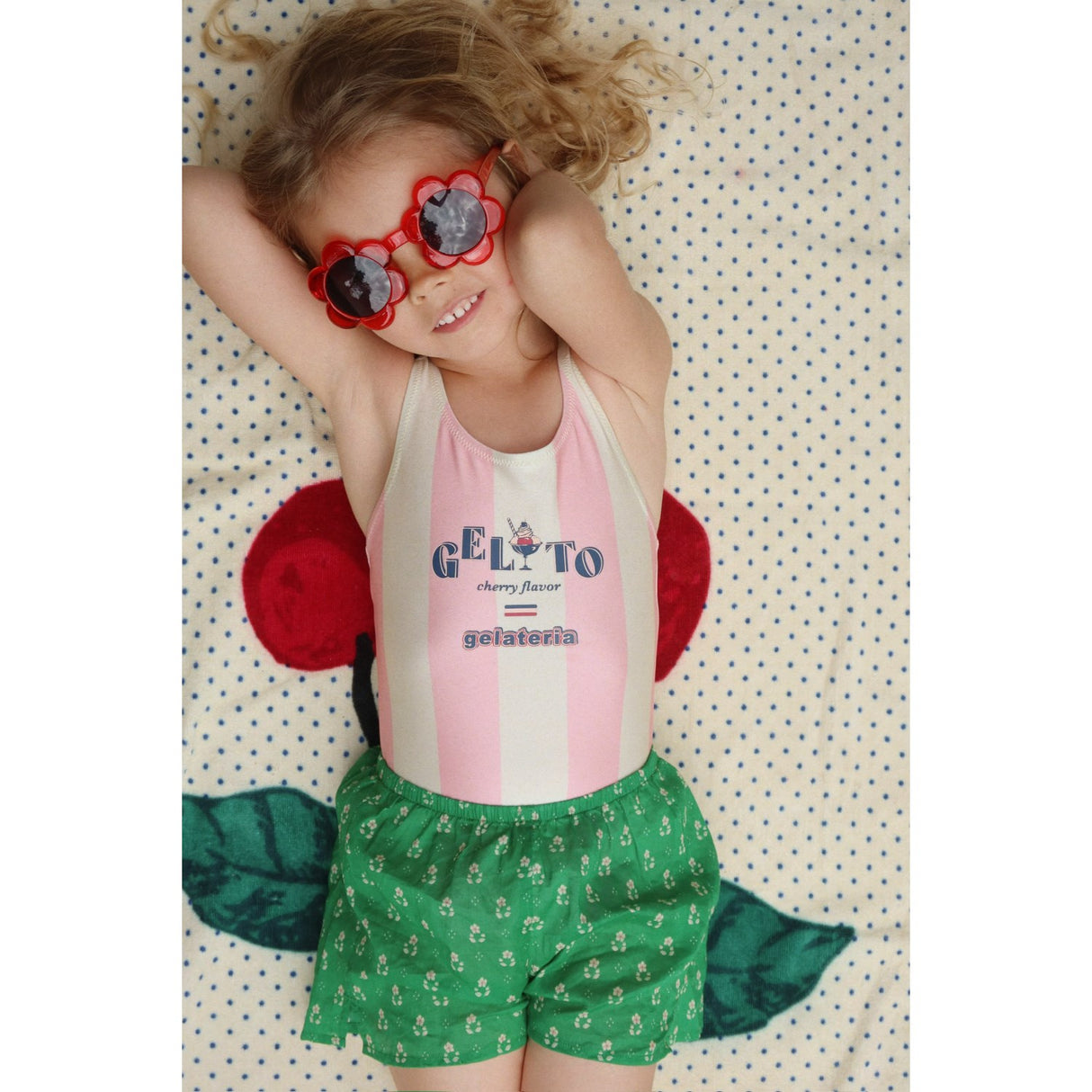 Konges Sløjd Red Solbriller Junior Flower