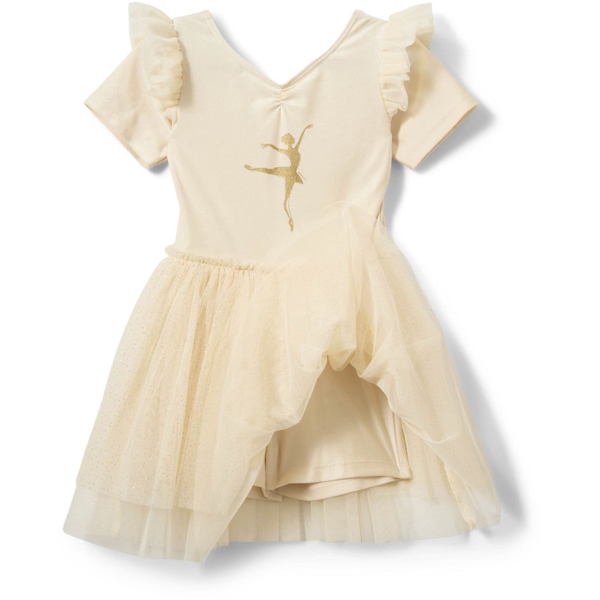 Sofie Schnoor X Luksusbaby Cream White Estelle Gymnastikdragt