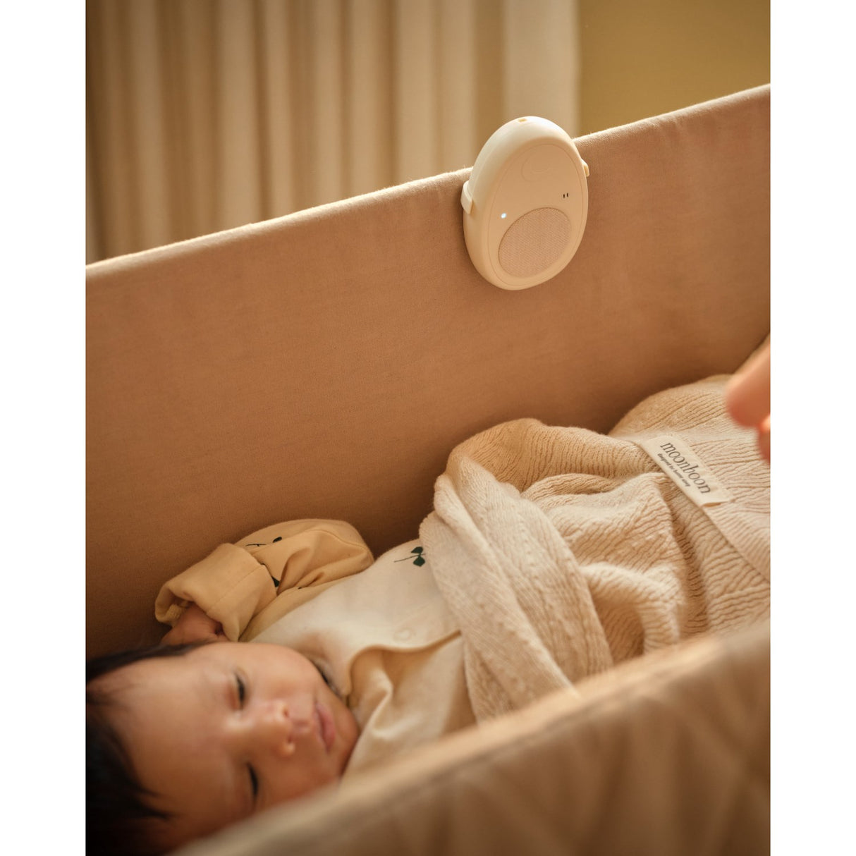 Moonboon Cream White Baby Alarm