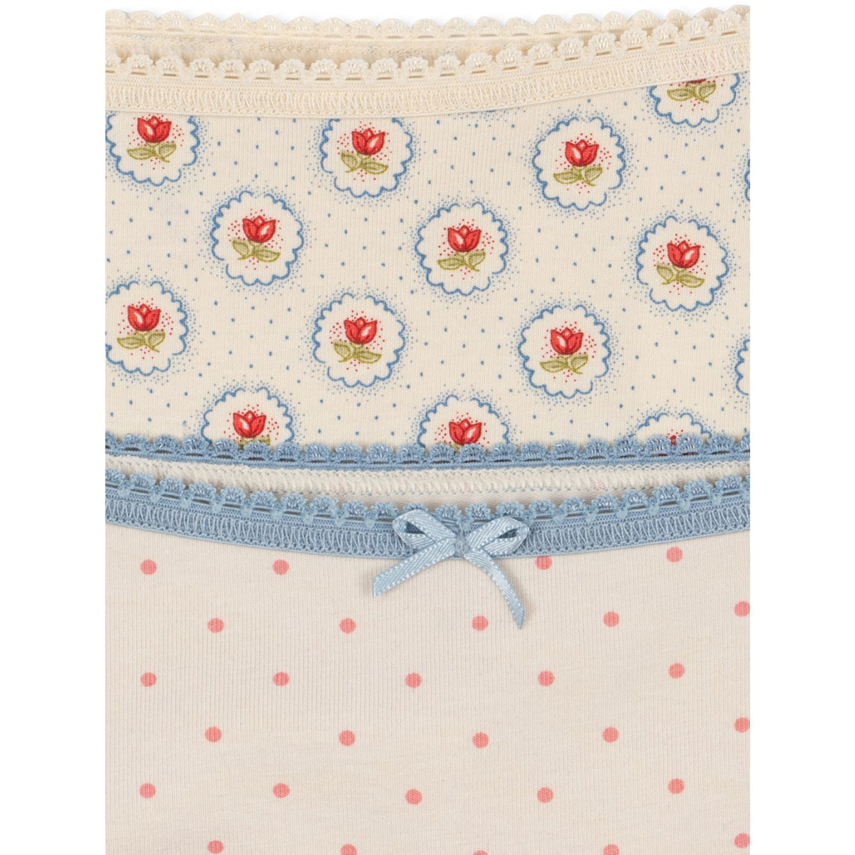 Konges Sløjd Pirouette Dot/Mirage Basic 2 Pak Girl Hipsters Gots