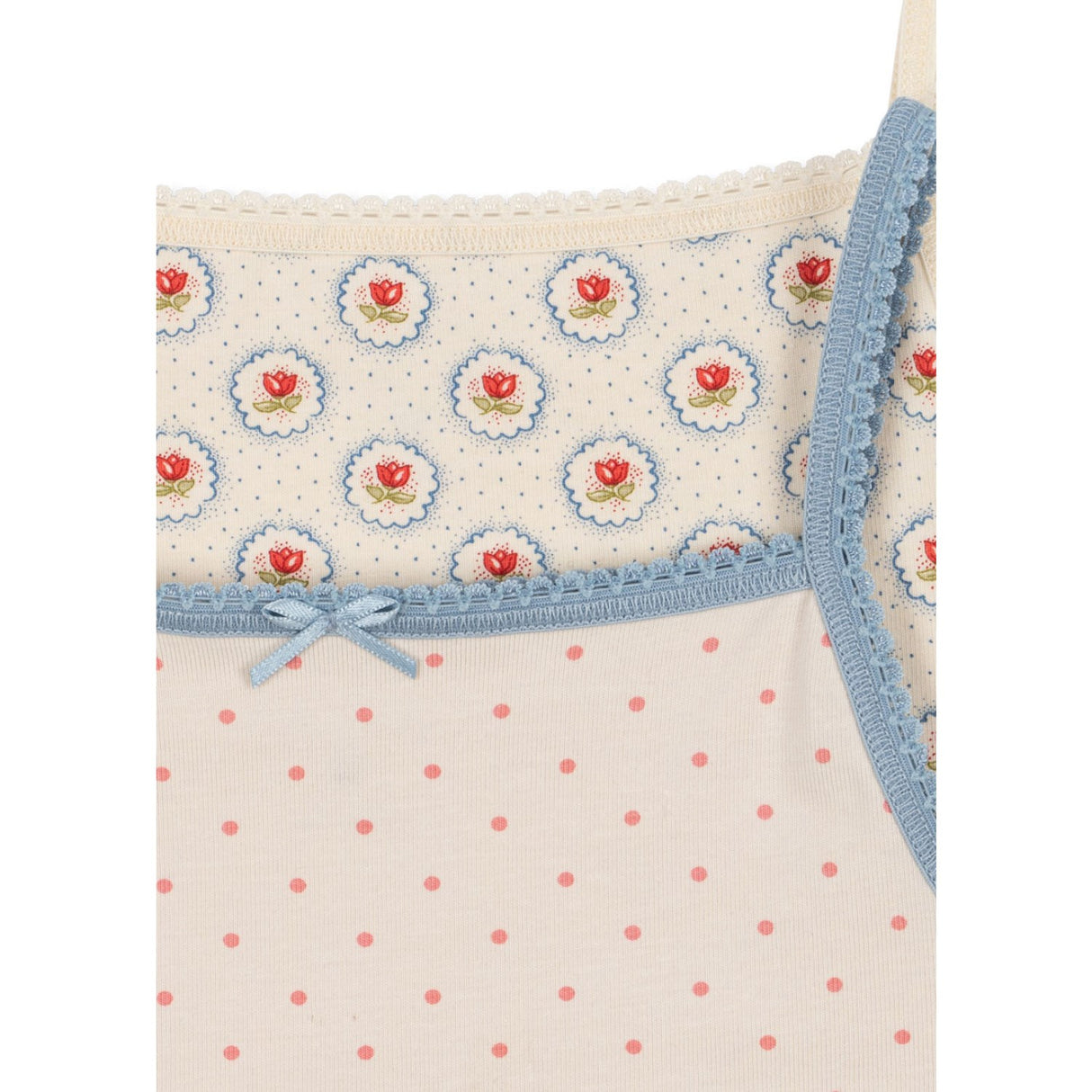 Konges Sløjd Pirouette Dot/Mirage Basic 2 Pak Strop Tops Gots