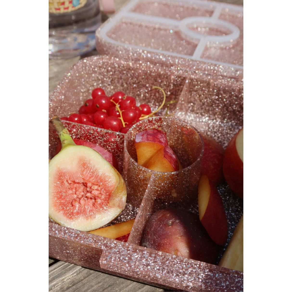 Konges Sløjd Cherry Glitter Bento Lunch Box