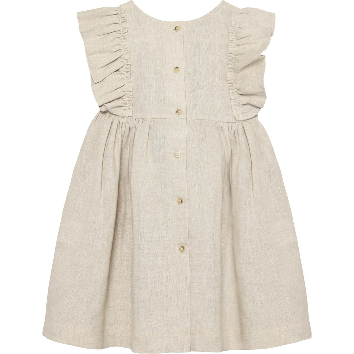 Huttelihut Antique White Kjole Ss Hør