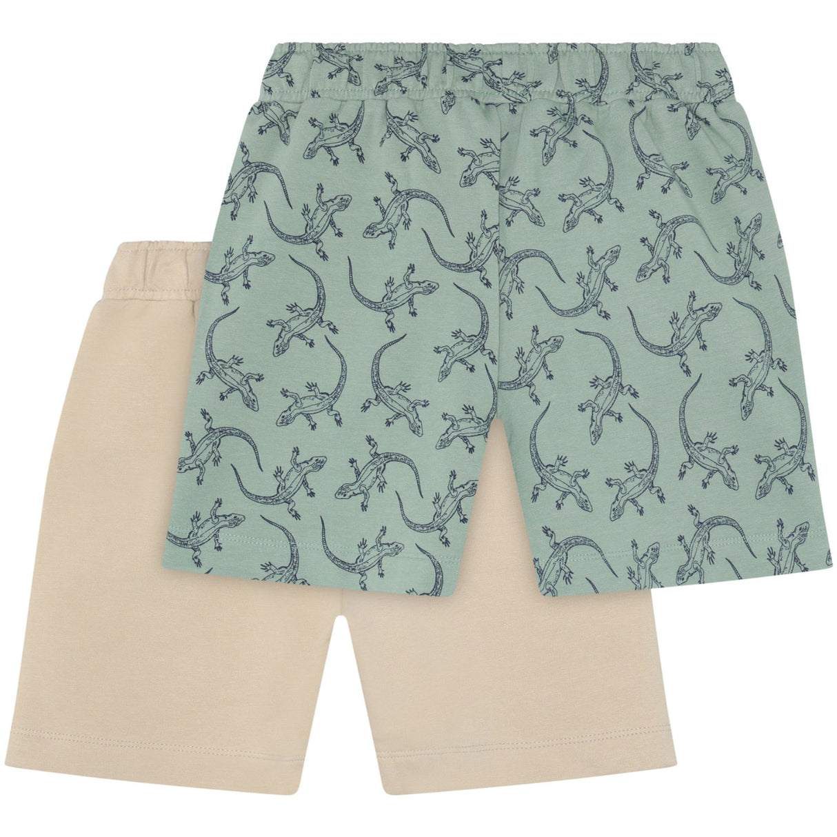 Minymo Lily Pad Sweat Shorts 2-Pak