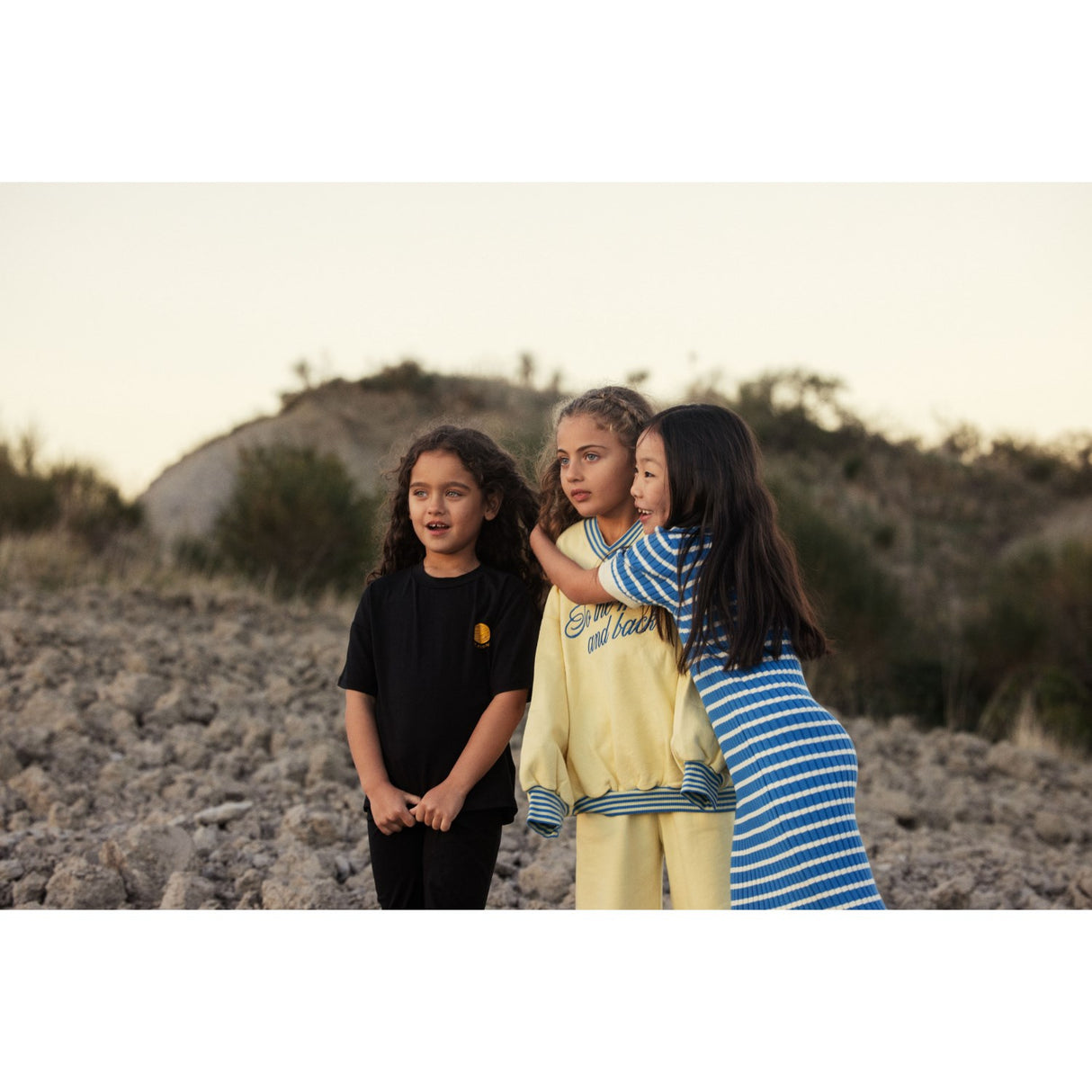 Mini Rodini Blue Ritzratz Patch Rib Strikket Stripe Ss Kjole