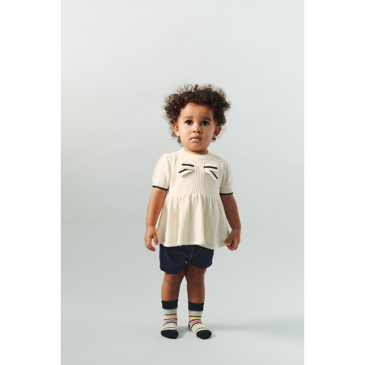 FUB Ecru Sløjfe Top