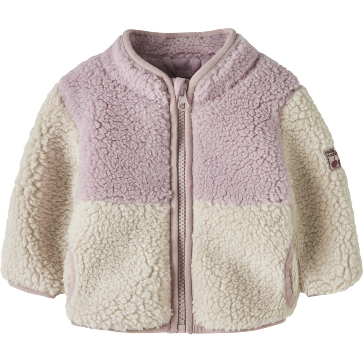 Name It Violet Ice Nbfmacey Bamse Jakke Block