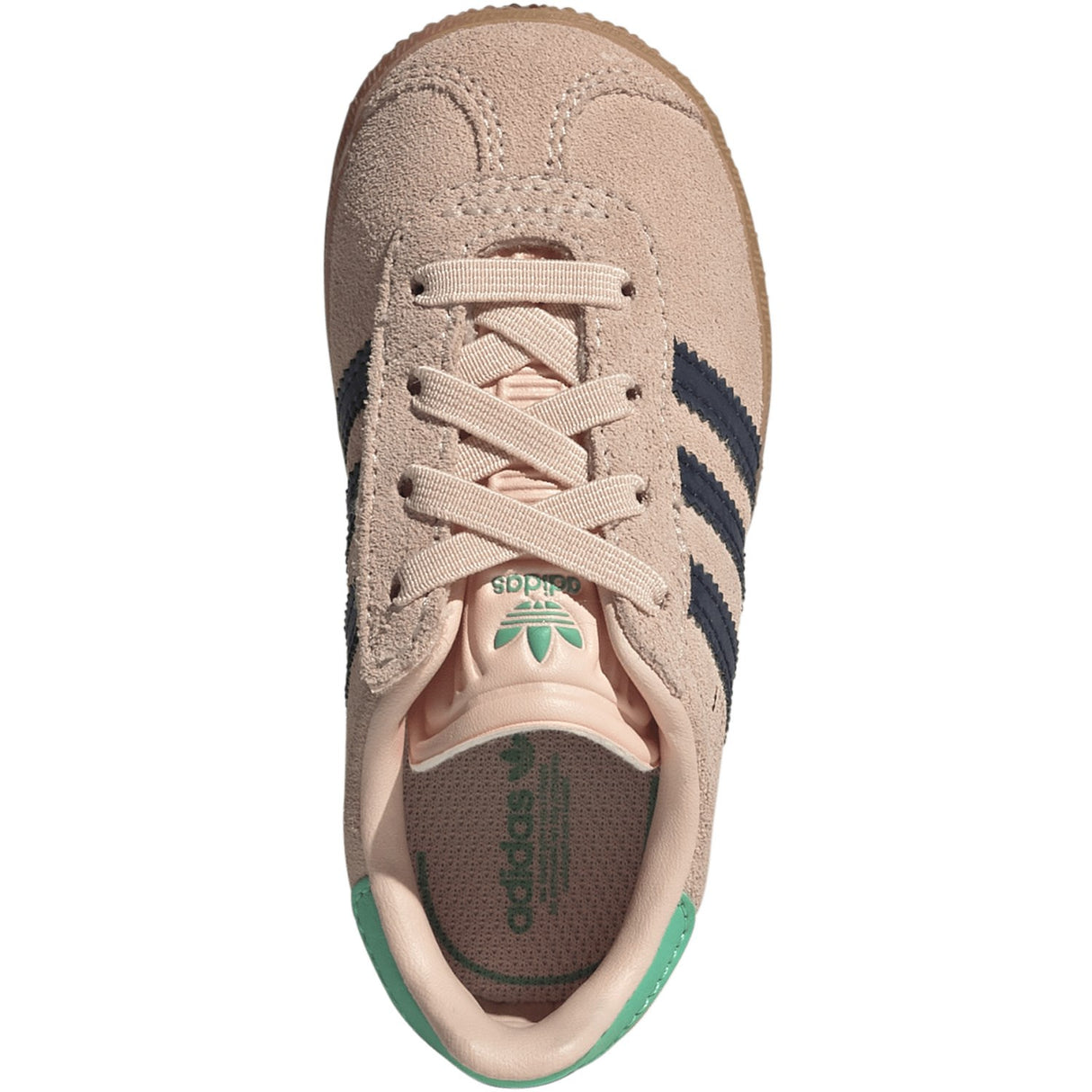 adidas Originals Blush Pink/Night Indigo/Hi-Res Green Gazelle Cf El I Sneakers