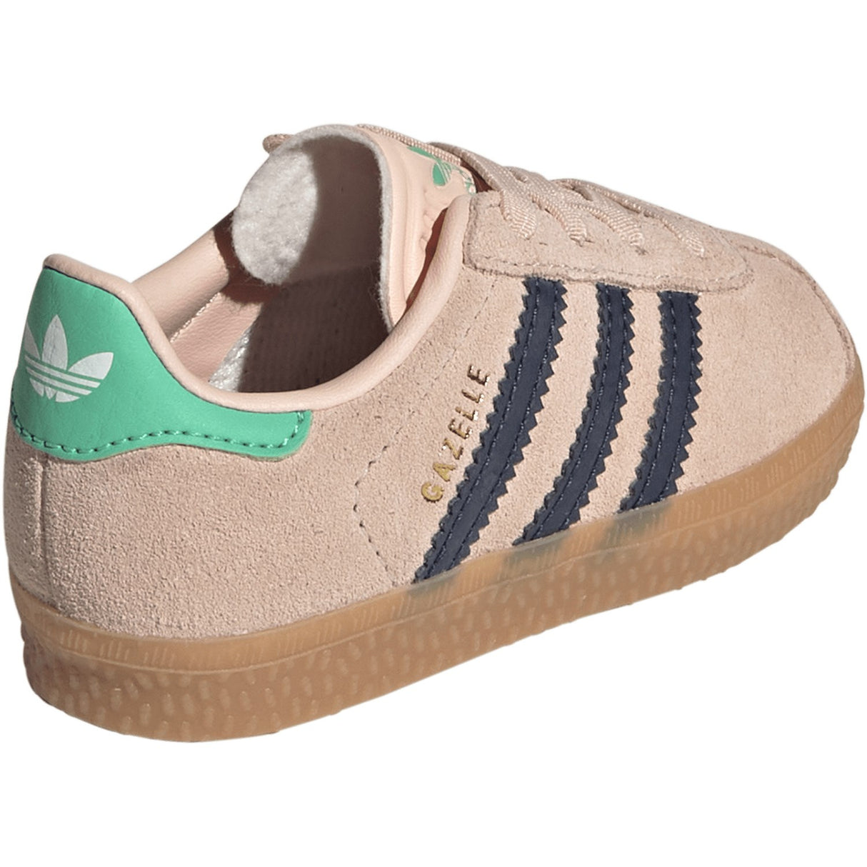 adidas Originals Blush Pink/Night Indigo/Hi-Res Green Gazelle Cf El I Sneakers