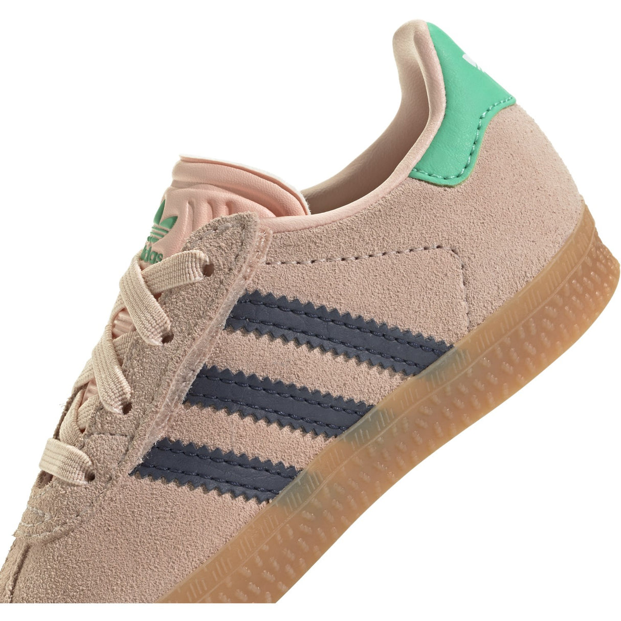 adidas Originals Blush Pink/Night Indigo/Hi-Res Green Gazelle Cf El I Sneakers