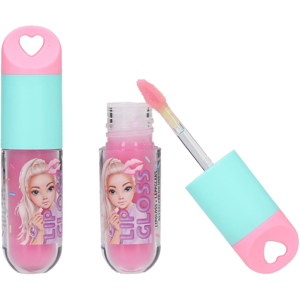 TOPModel Candy Glam Lipgloss Og Perlekæde Sæt
