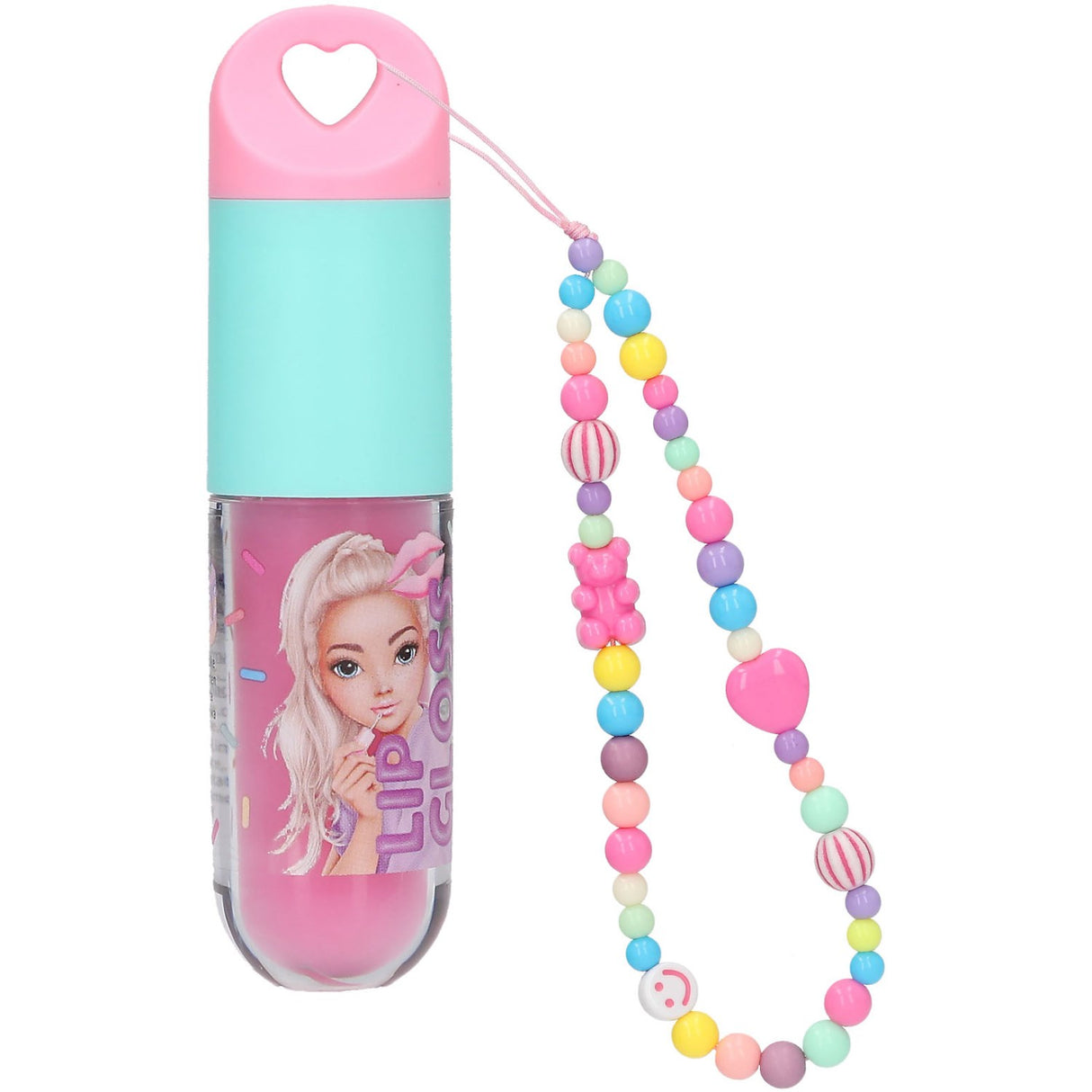 TOPModel Candy Glam Lipgloss Og Perlekæde Sæt