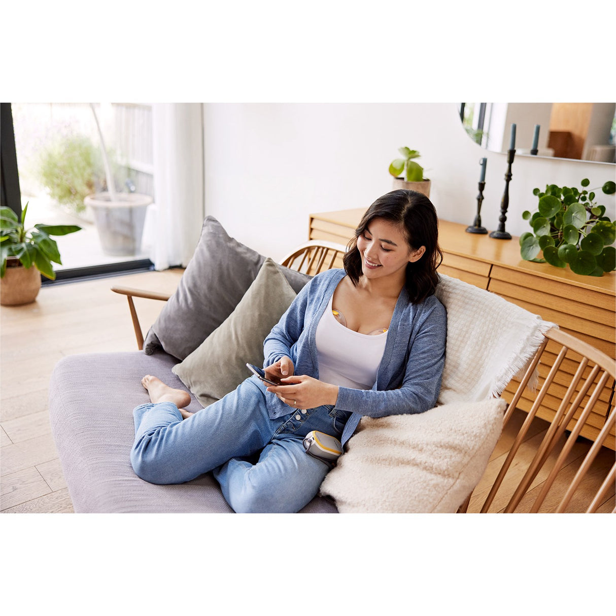 medela Freestyle Hands-Free Dobbelt Elektrisk Brystpumpe