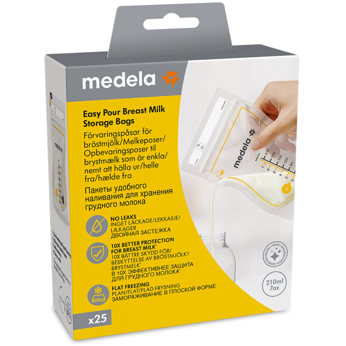 medela Easy Pour Opbevaringsposer Til Brystmælk