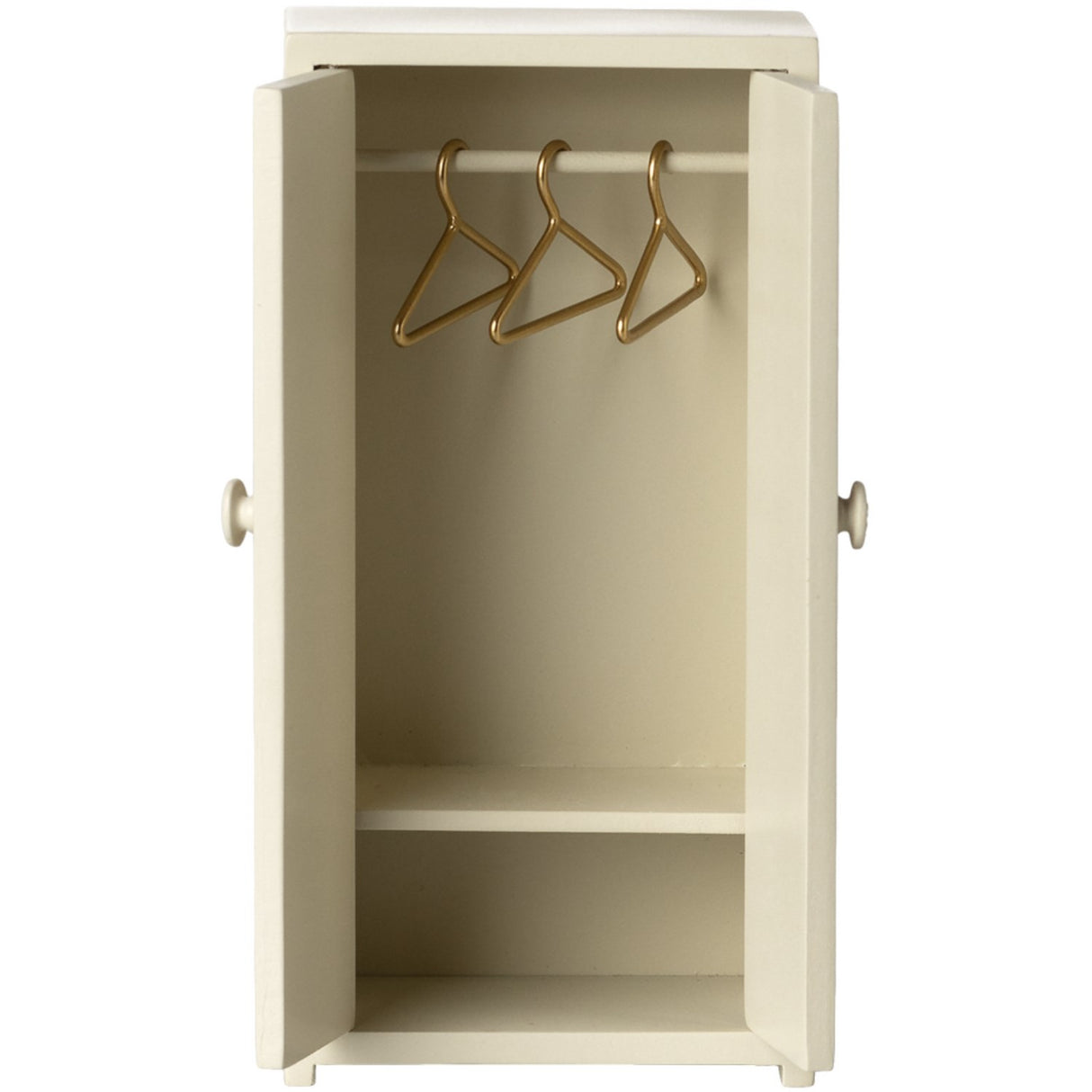 Maileg Skab, Mouse, Råhvid